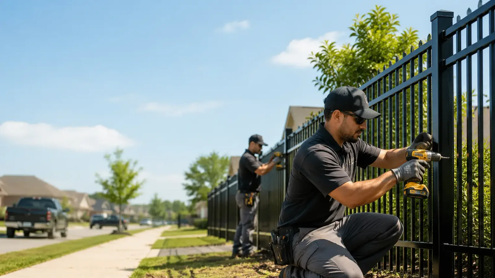Metal Fence Installation in Kingsley, MI